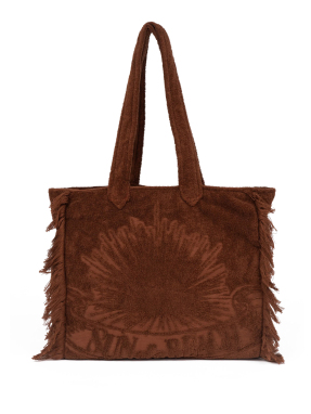 ΓΥΝΑΙΚΕΙΑ ΤΣΑΝΤΑ ΘΑΛΑΣΣΗΣ TERRY | Καφέ Σκούρο