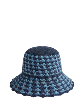 ΓΥΝΑΙΚΕΙΟ ΨΑΘΙΝΟ ΚΑΠΕΛΟ DEEP WEAVE | Μπλε 0 ONE SIZE