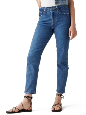 ΓΥΝΑΙΚΕΙΟ DENIM ΠΑΝΤΕΛΟΝΙ 501 CROP JAZZ POP | Μπλε Σκούρο 23/26