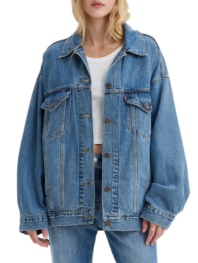 ΓΥΝΑΙΚΕΙΟ XL TRUCKER JACKET | Μπλε S