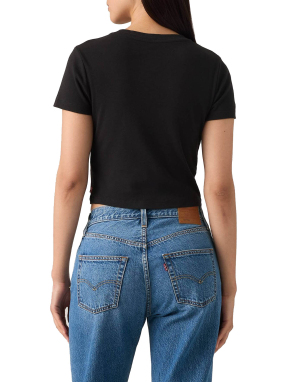 ΓΥΝΑΙΚΕΙΟ T-SHIRT ESSENTIAL SPORTY | Μαύρο S