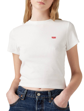 ΓΥΝΑΙΚΕΙΟ T-SHIRT ESSENTIAL SPORTY | Λευκό S