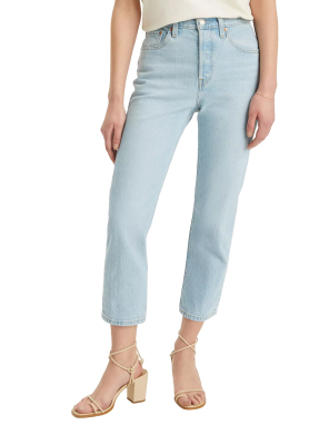 ΓΥΝΑΙΚΕΙΟ CROP DENIM ΠΑΝΤΕΛΟΝΙ 501® | Γαλάζιο 29/28