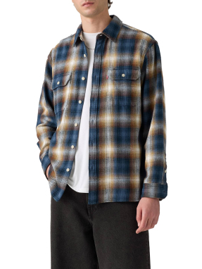 ΑΝΔΡΙΚΟ ΠΟΥΚΑΜΙΣΟ JACKSON WORKER | Καρό  L