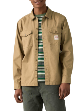 ΑΝΔΡΙΚΟ ΠΟΥΚΑΜΙΣΟ WORKER | Καφέ Ανοιχτό S