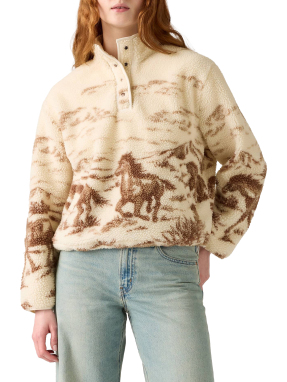 ΓΥΝΑΙΚΕΙΟ FLEECE ΦΟΥΤΕΡ | Εκρού S