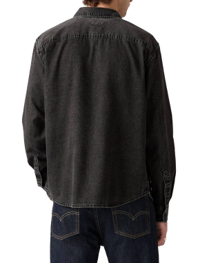 ΑΝΔΡΙΚΟ DENIM ΠΟΥΚΑΜΙΣΟ AUTHENTIC | Γκρι Σκούρο L