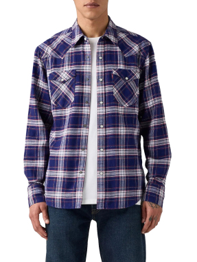 ΑΝΔΡΙΚΟ ΠΟΥΚΑΜΙΣΟ BARSTOW WESTERN | Καρό  L