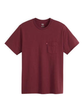 ΑΝΔΡΙΚΟ T-SHIRT ΜΕ ΤΣΕΠΗ | Μπορντό S