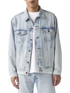 ΑΝΔΡΙΚΟ DENIM TRUCKER JACKET | Γαλάζιο S