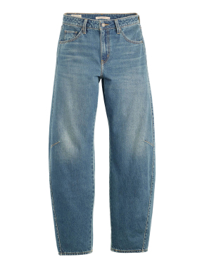 ΓΥΝΑΙΚΕΙΟ DENIM ΠΑΝΤΕΛΟΝΙ BAGGY DAD BARREL | Μπλε 26/30