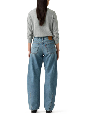 ΓΥΝΑΙΚΕΙΟ DENIM ΠΑΝΤΕΛΟΝΙ BAGGY DAD BARREL | Μπλε 27/32