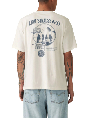 ΑΝΔΡΙΚΟ T-SHIRT VINTAGE FIT | Εκρού S