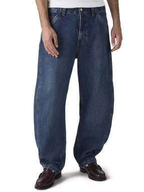 ΠΑΝΤΕΛΟΝΙ DENIM LOOSE BARREL DARK INDIGO | Γαλάζιο 33/32