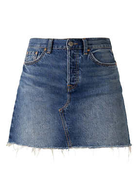ΜΙΝΙ DENIM ΦΟΥΣΤΑ | Μπλε Σκούρο 27