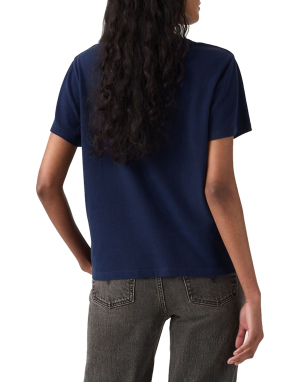 ΓΥΝΑΙΚΕΙΟ T-SHIRT | Μπλε Σκούρο M