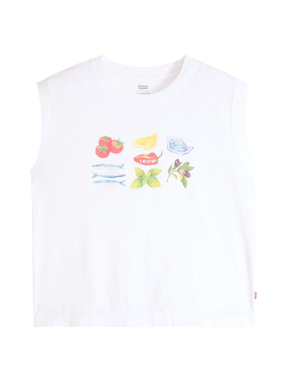 ΓΥΝΑΙΚΕΙΟ BOXY TANK TOP | Λευκό XS