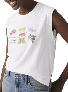 ΓΥΝΑΙΚΕΙΟ BOXY TANK TOP | Λευκό XS