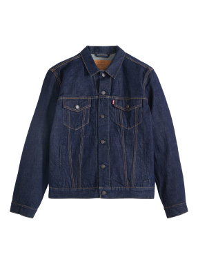 ΑΝΔΡΙΚΟ DENIM TRUCKER JACKET | Μπλε Σκούρο XL