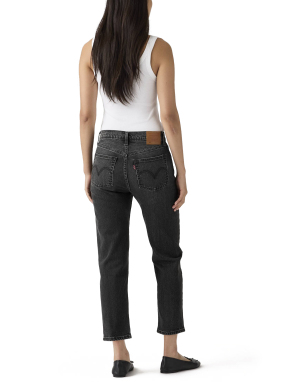 ΓΥΝΑΙΚΕΙΟ CROPPED DENIM ΠΑΝΤΕΛΟΝΙ 501® | Μαύρο 24/26