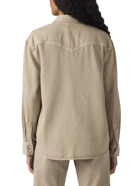 ΓΥΝΑΙΚΕΙΟ ΠΟΥΚΑΜΙΣΟ TEODORA | Καφέ Ανοιχτό XS