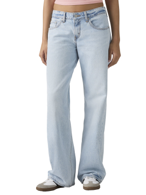 ΓΥΝΑΙΚΕΙΟ DENIM ΠΑΝΤΕΛΟΝΙ LOW LOOSE | Γαλάζιο 29/32