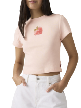 ΓΥΝΑΙΚΕΙΟ T-SHIRT GRAPHIC ESSENTIAL | Ροζ S