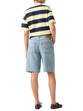 ΓΥΝΑΙΚΕΙΑ DENIM BERMOYDA BAGGY DAD | Γαλάζιο 27