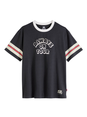 ΓΥΝΑΙΚΕΙΟ T-SHIRT GRAPHIC TABOR | Μαύρο XS