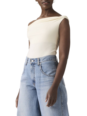 ΓΥΝΑΙΚΕΙΑ ΜΠΛΟΥΖΑ TORI TWISTED CLEAN KNIT | Εκρού L