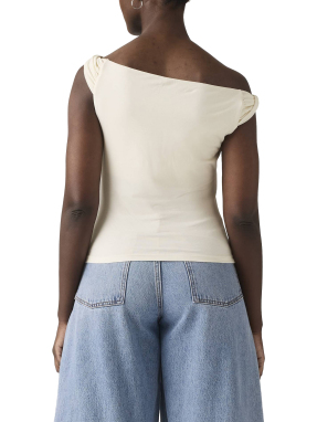 ΓΥΝΑΙΚΕΙΑ ΜΠΛΟΥΖΑ TORI TWISTED CLEAN KNIT | Εκρού L