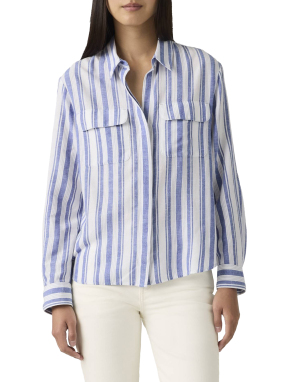 ΓΥΝΑΙΚΕΙΟ ΡΙΓΕ ΠΟΥΚΑΜΙΣΟ ELAINE UTILITY | Ριγέ  M