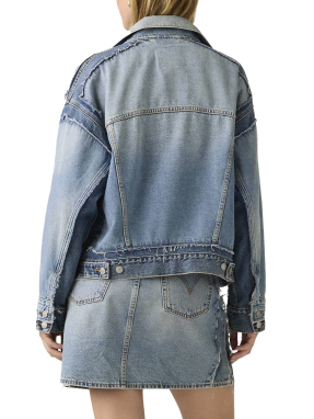 ΓΥΝΑΙΚΕΙΟ '90s TRUCKER JACKET | Γαλάζιο M