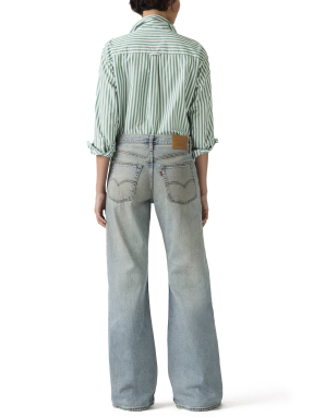 ΠΑΝΤΕΛΟΝΙ DENIM BAGGY DAD LASSO MED INDI | Μπλε 26/31