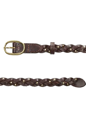ΖΩΝΗ TAYLOR BRAID BELT | Μαύρο 90