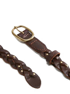 ΖΩΝΗ TAYLOR BRAID BELT | Μαύρο 90