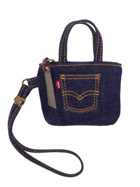 ΜΠΡΕΛΟΚ MINI POCKET TOTE CHARM | Μπλε Σκούρο