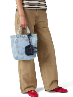 ΜΠΡΕΛΟΚ MINI POCKET TOTE CHARM | Μπλε Σκούρο