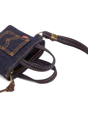 ΜΠΡΕΛΟΚ MINI POCKET TOTE CHARM | Μπλε Σκούρο