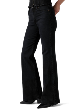 ΓΥΝΑΙΚΕΙΟ DENIM ΠΑΝΤΕΛΟΝΙ RIBCAGE | Μαύρο 28/30
