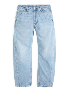 ΑΝΔΡΙΚΟ DENIM ΠΑΝΤΕΛΟΝΙ BAGGY BARREL | Γαλάζιο 33/32