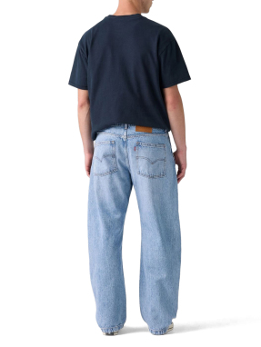 ΑΝΔΡΙΚΟ DENIM ΠΑΝΤΕΛΟΝΙ BAGGY BARREL | Γαλάζιο 33/32