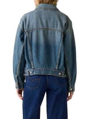 ΓΥΝΑΙΚΕΙΟ TRUCKER JACKET 90s | Μπλε S