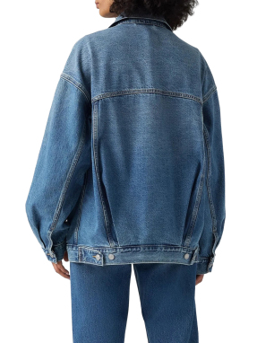 ΓΥΝΑΙΚΕΙΟ XL TRUCKER JACKET | Μπλε Σκούρο XS