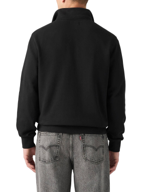 ΑΝΔΡΙΚΟ HALF-ZIP ΦΟΥΤΕΡ ORIGINAL HOUSEMARK | Μαύρο M