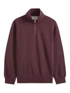 ΑΝΔΡΙΚΟ HALF-ZIP ΦΟΥΤΕΡ ORIGINAL HOUSEMARK | Μπορντό S