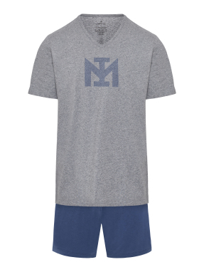 ΑΝΔΡΙΚΟ ΣΕΤ ΠΙΤΖΑΜΕΣ | Γκρι XL