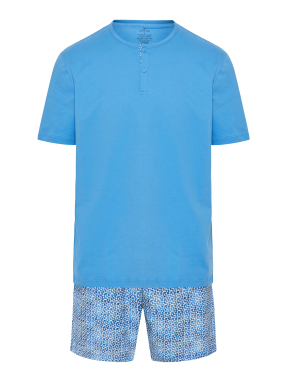 ΑΝΔΡΙΚΟ ΣΕΤ ΠΙΤΖΑΜΕΣ | Μπλε M