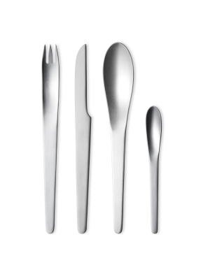 ΣΕΤ ΜΑΧΑΙΡΟΠΙΡΟΥΝΑ ARNE JACOBSEN GIFTBOX | Ασημί  ONE SIZE