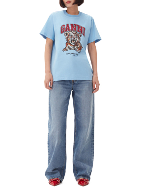 ΓΥΝΑΙΚΕΙΟ T-SHIRT | Γαλάζιο S